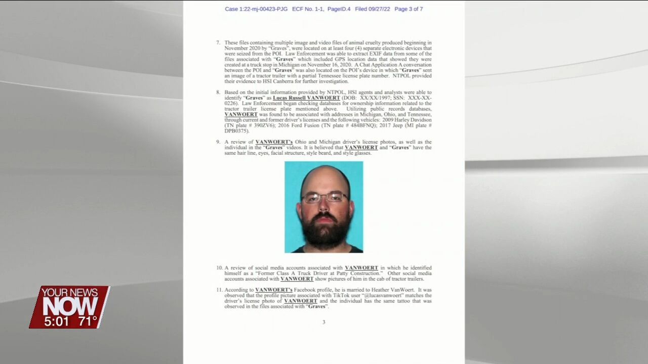 Man arrested in Mercer County facing federal charges for heinous abuse of several dogs